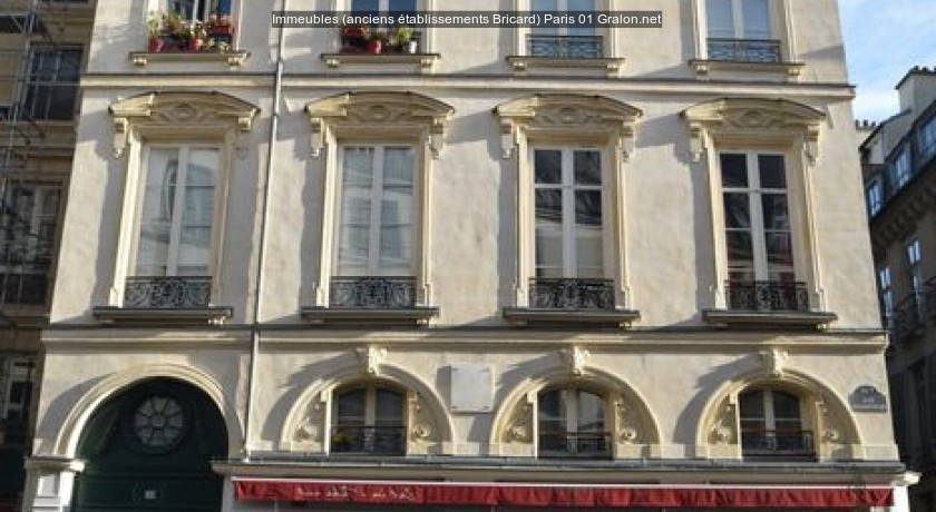 Immeubles (anciens établissements Bricard)
