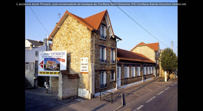 L Ancienne Ecole Primaire Puis Conservatoire De Musique De Conflans Saint Honorine 78 Conflans Sainte Honorine Tourisme