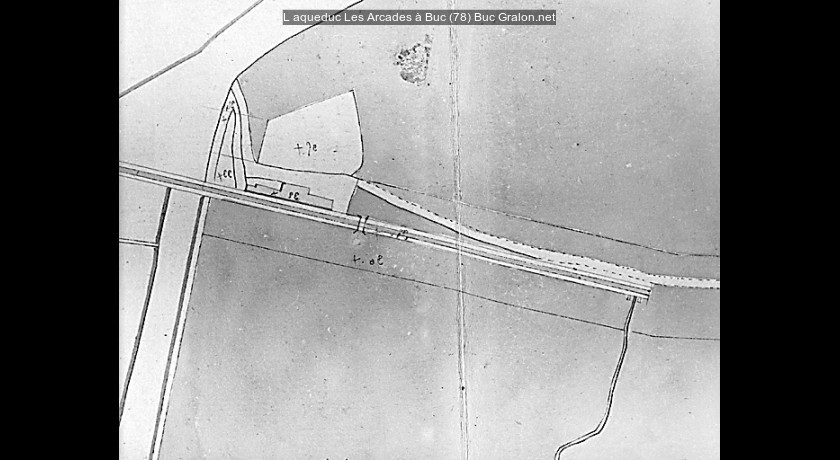 L'aqueduc Les Arcades à Buc (78)