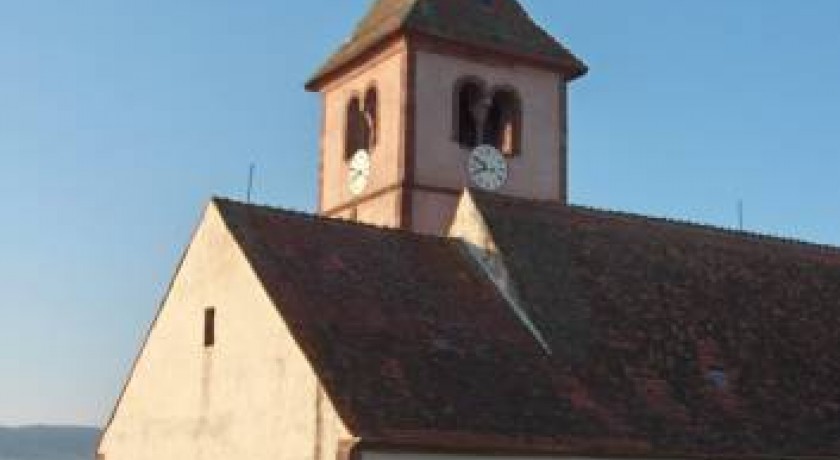 L'Eglise Protestante et le Cimetière Fortifié, Balbronn