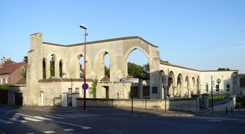 L'hôtel Dieu, actuel centre hospitalier de Gonesse