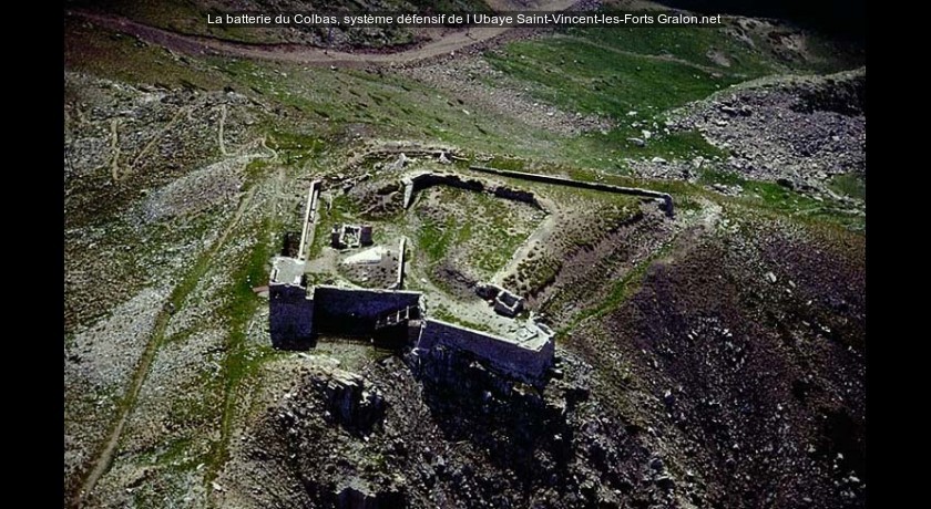 La batterie du Colbas, système défensif de l'Ubaye