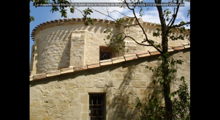 La chapelle Saint Martin de la Salle dans le Hameau de Besplas, dans l'Aude (11)