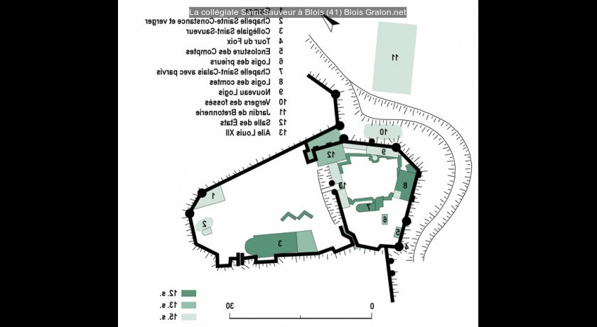La collégiale Saint Sauveur à Blois (41)