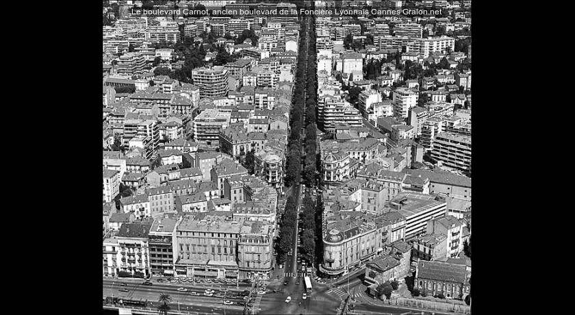 Le boulevard Carnot, ancien boulevard de la Foncière Lyonnais