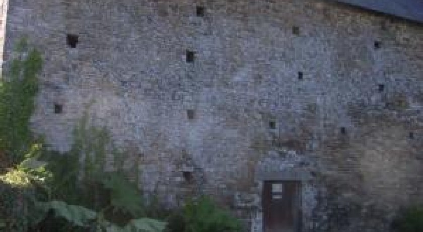 Le château fortifié d'Olonde, à Canville la Rocque, Manche (50)