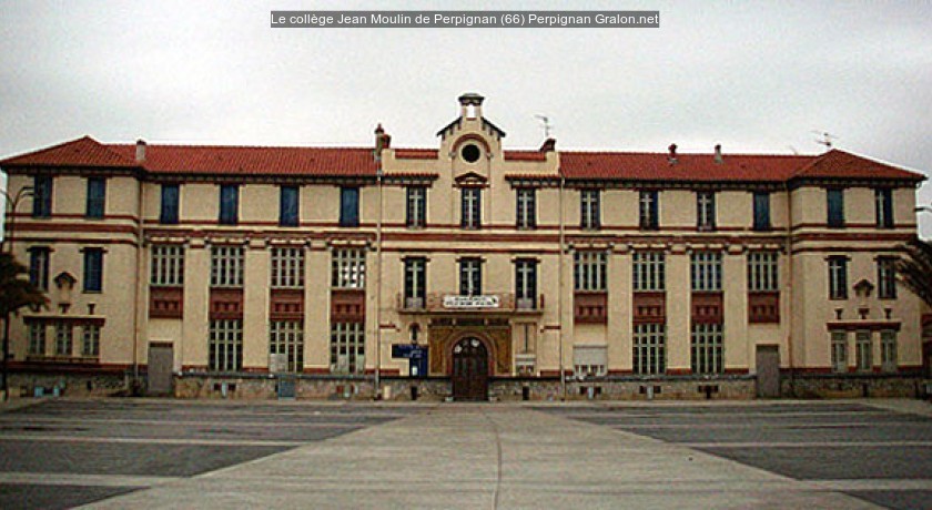 Le collège Jean Moulin de Perpignan (66)