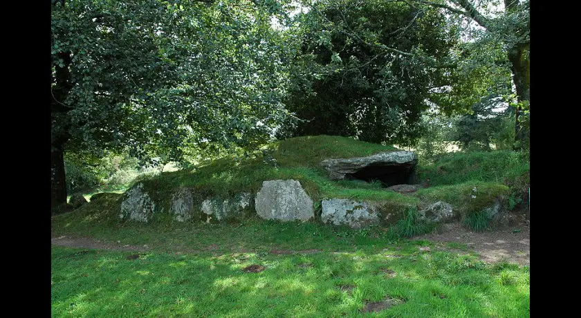 Le dolmen de Ty ar Boudiged à Brennilis