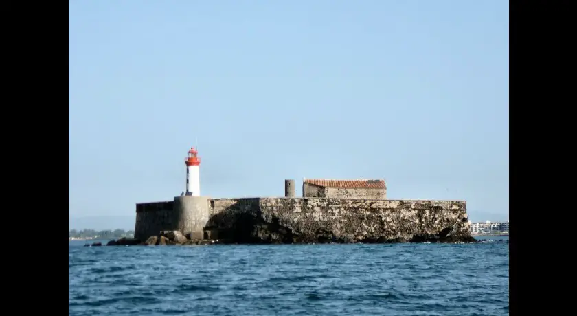 Le fort Brescou au large du Cap d'Agde (34)