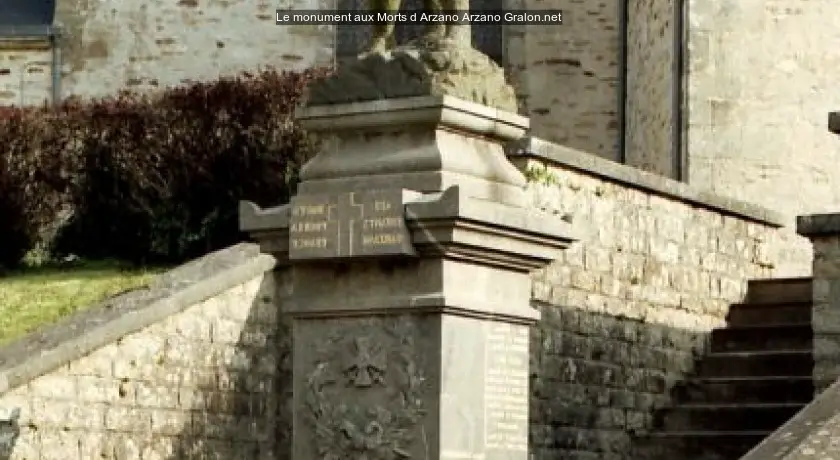 Le monument aux Morts d'Arzano