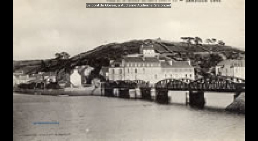 Le pont du Goyen, à Audierne