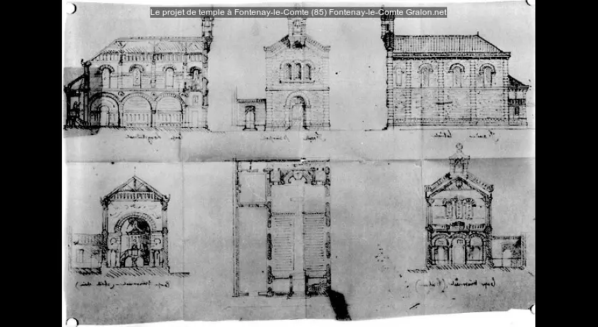 Le projet de temple à Fontenay-le-Comte (85)
