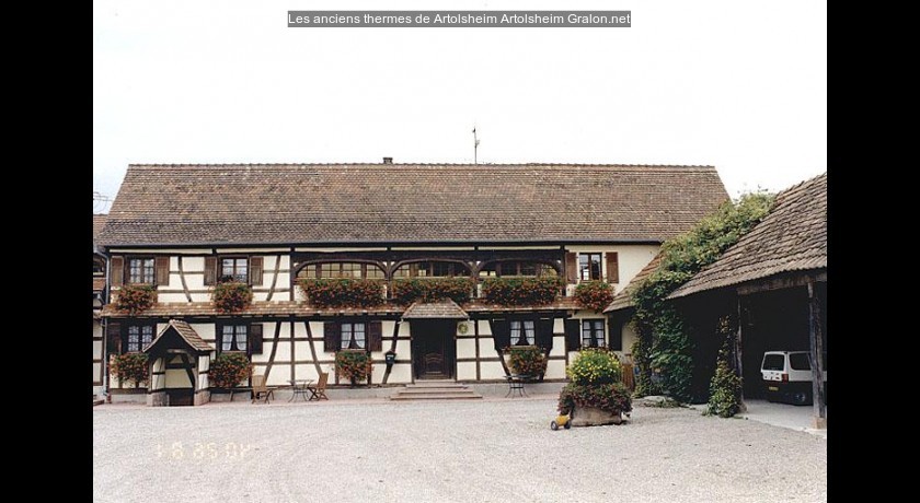 Les anciens thermes de Artolsheim