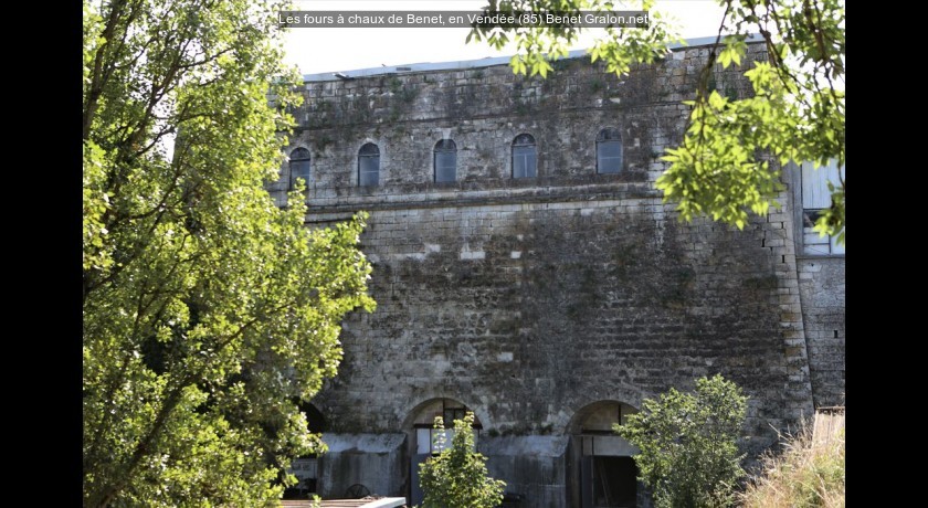 Les fours à chaux de Benet, en Vendée (85)