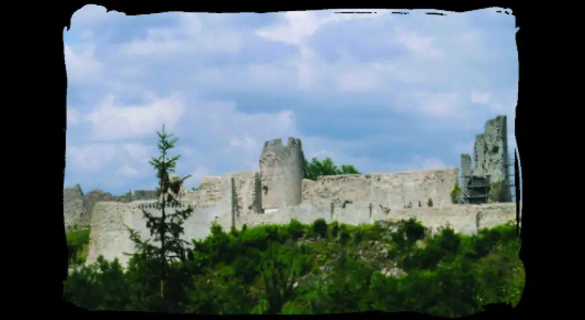 Les ruines du Château de Ventadour