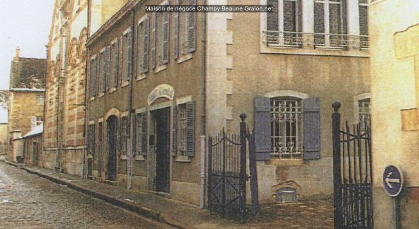 Maison de négoce Champy
