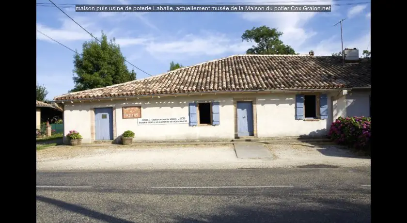 maison puis usine de poterie Laballe, actuellement musée de la Maison du potier