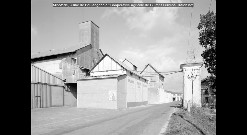 Minoterie, Usine de Boulangerie dit Coopérative Agricole de Guimps