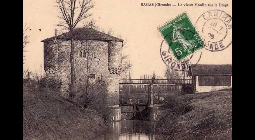 Moulin à farine fortifié de Bagas, Gironde (33)