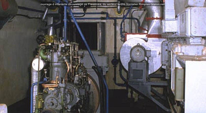 ouvrage d'infanterie dit ouvrage de Fressinea, du secteur fortifié frontalier