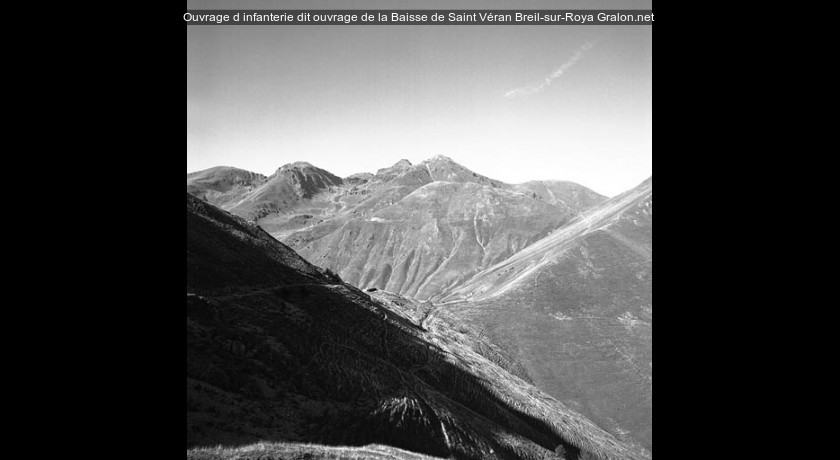 Ouvrage d'infanterie dit ouvrage de la Baisse de Saint Véran