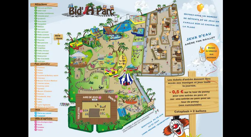 Parc d'attraction et parc animalier à Bidart (64)