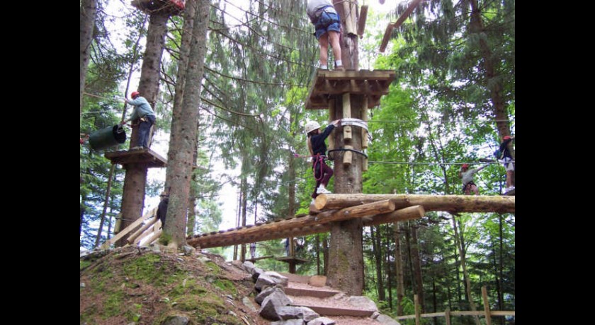 Parcours acrobatique dans les arbres à Gérardmer (88)