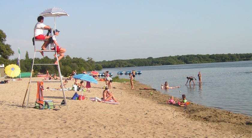 Plage du Lac à Vielle