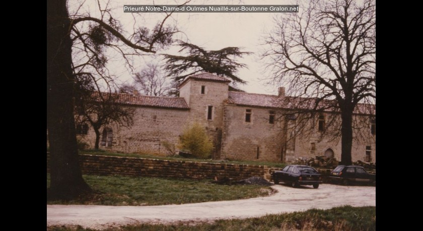 Prieuré notredamed'oulmes Nuaillésurboutonne tourisme