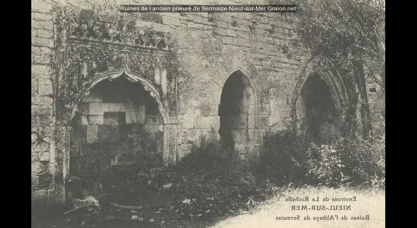 Ruines de l'ancien prieuré de Sermaize
