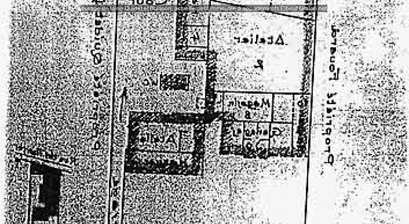 tissage de laine Quidet et Buisson, actuellement immeuble à appartements