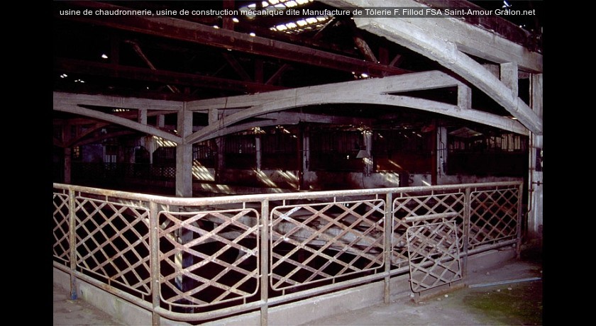 usine de chaudronnerie, usine de construction mécanique dite Manufacture de Tôlerie F. Fillod FSA