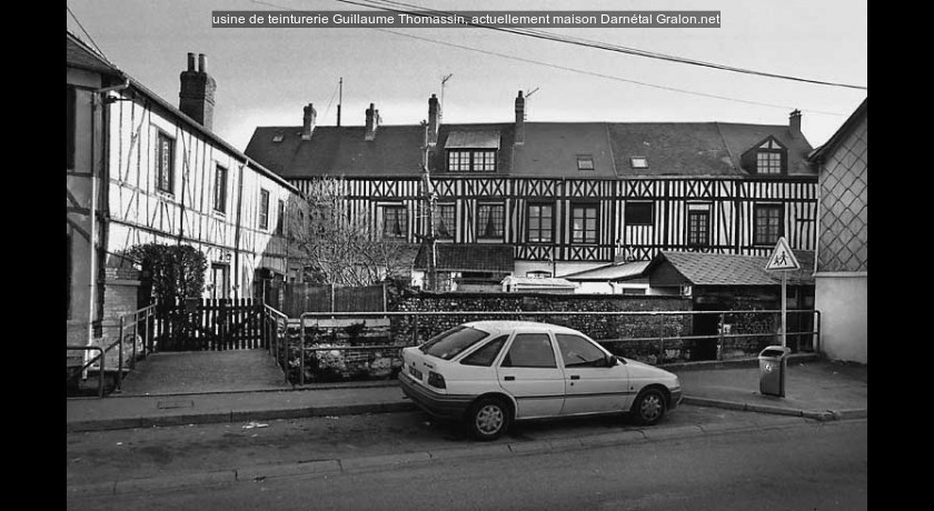 usine de teinturerie Guillaume Thomassin, actuellement maison