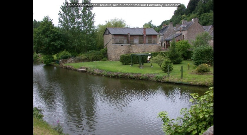 Usine de teinturerie Rouault, actuellement maison