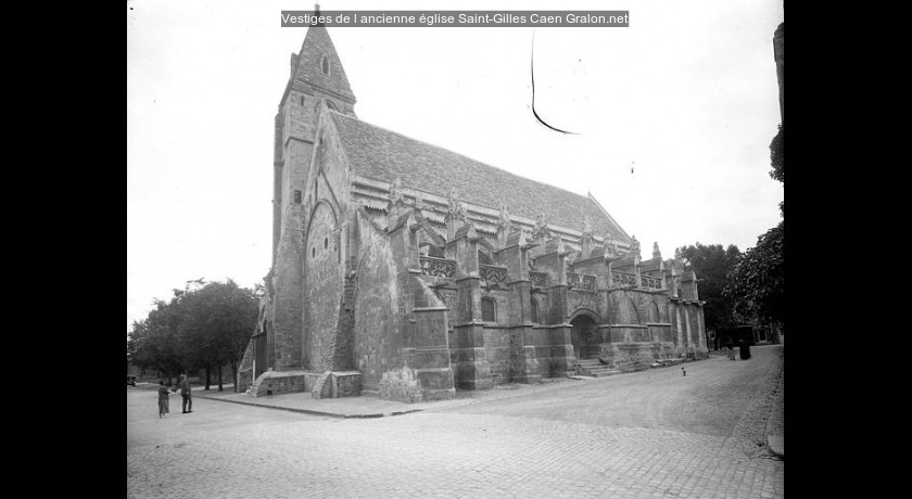 Vestiges de l'ancienne église saintgilles Caen tourisme