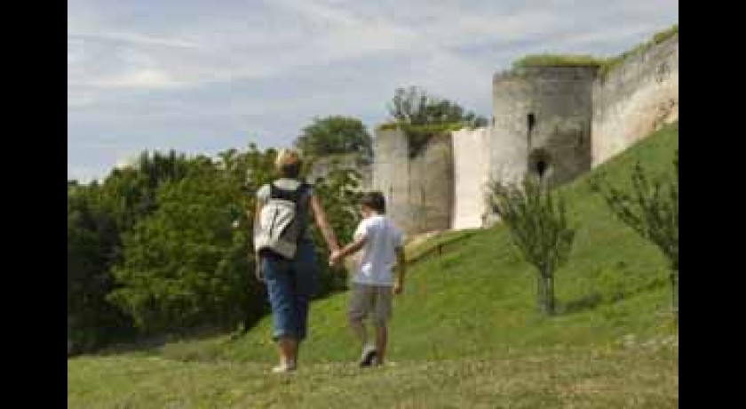 VESTIGES DU CHATEAU FORT DE COUCY