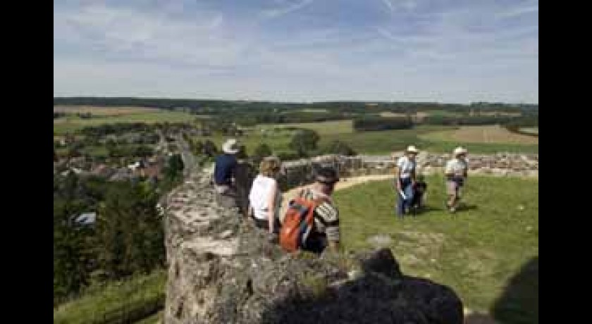 VESTIGES DU CHATEAU FORT DE COUCY