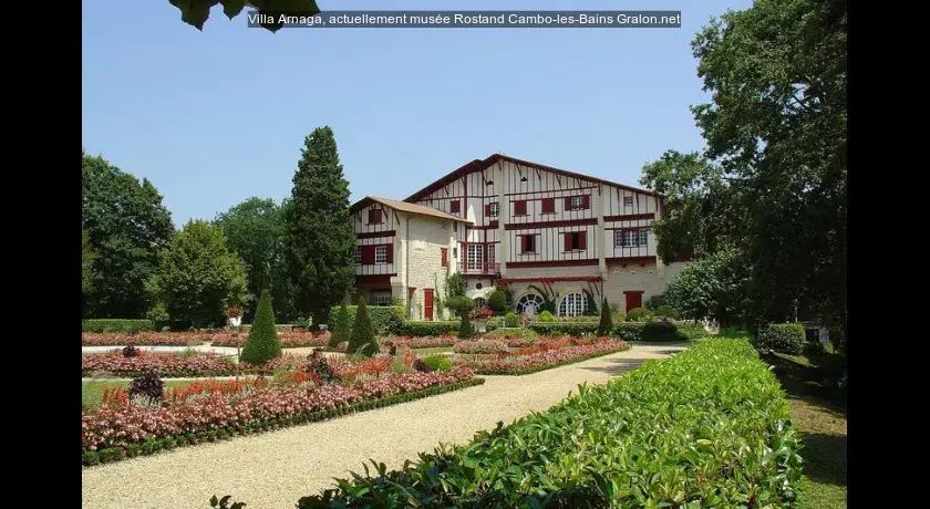Villa Arnaga, actuellement musée Rostand